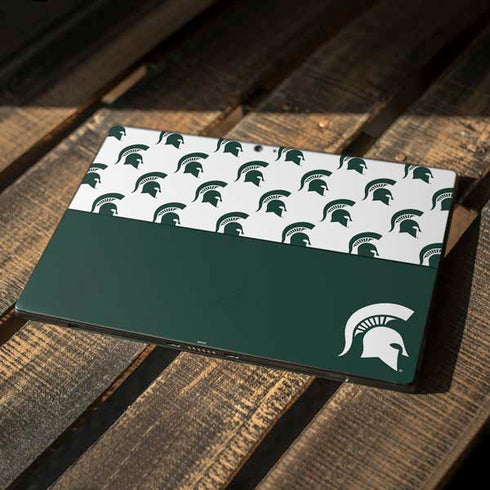 Michigan State University Spartans MSU Split Surface Pro 6 Skin