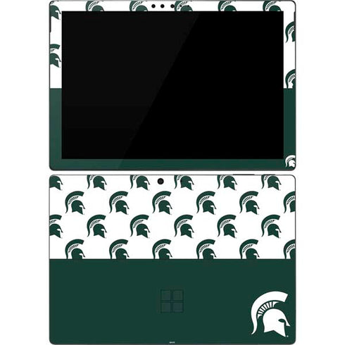 Michigan State University Spartans MSU Split Surface Pro 7 Skin