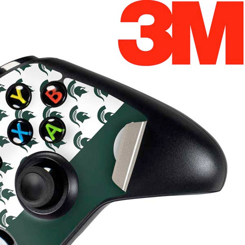 Michigan State University Spartans MSU Split Xbox One Controller Skin