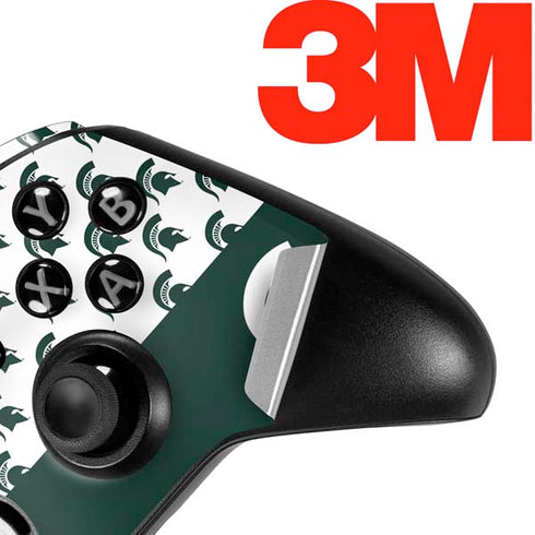 Michigan State University Spartans MSU Split Xbox One Elite Controller Skin