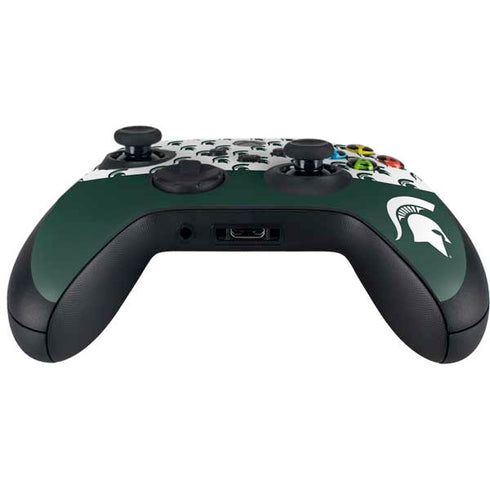 Michigan State University Spartans MSU Split Xbox Series X Controller Skin