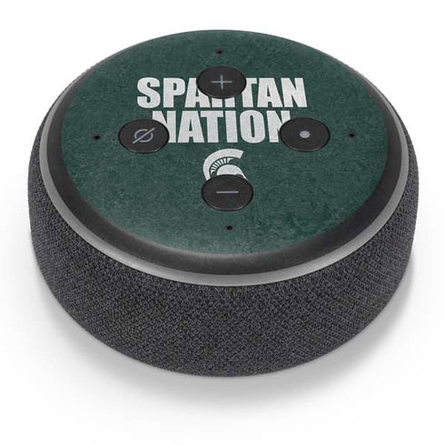 Michigan State University Spartans Nation Amazon Echo Dot Skin