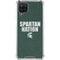 Michigan State University Spartans Nation Galaxy A12 Clear Case