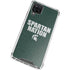 Michigan State University Spartans Nation Galaxy A12 Clear Case