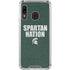 Michigan State University Spartans Nation Galaxy A30 Clear Case