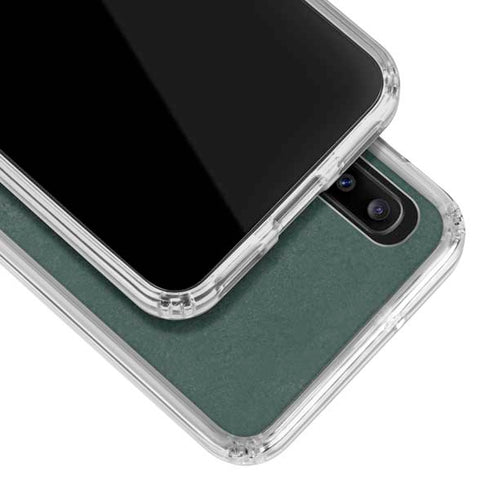 Michigan State University Spartans Nation Galaxy A30 Clear Case
