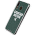 Michigan State University Spartans Nation Galaxy A30 Clear Case