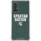 Michigan State University Spartans Nation Galaxy A32 5G Clear Case