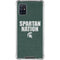 Michigan State University Spartans Nation Galaxy A51 5G Clear Case