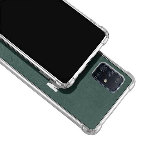 Michigan State University Spartans Nation Galaxy A51 5G Clear Case