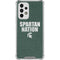Michigan State University Spartans Nation Galaxy A53 5G Clear Case