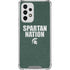 Michigan State University Spartans Nation Galaxy A53 5G Clear Case