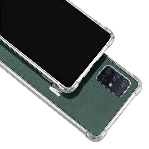 Michigan State University Spartans Nation Galaxy A71 5G Clear Case