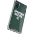 Michigan State University Spartans Nation Galaxy A71 5G Clear Case