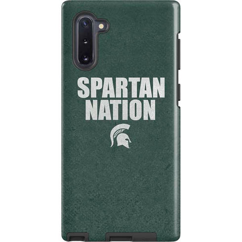 Michigan State University Spartans Nation Galaxy Note 10 Pro Case