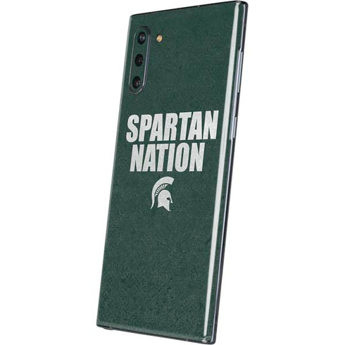 Michigan State University Spartans Nation Galaxy Note 10 Skin