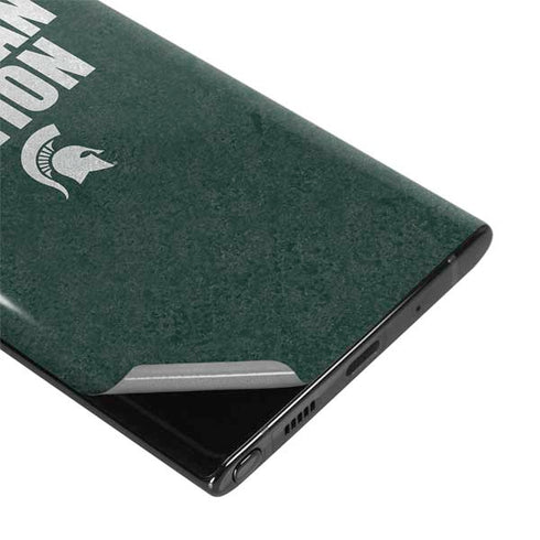 Michigan State University Spartans Nation Galaxy Note 10 Skin