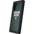 Michigan State University Spartans Nation Galaxy Note 10 Waterproof Case