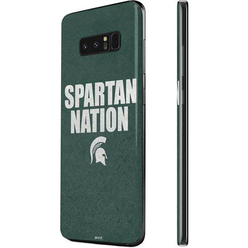 Michigan State University Spartans Nation Galaxy Note 8 Skin