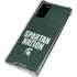 Michigan State University Spartans Nation Galaxy Note20 5G Clear Case