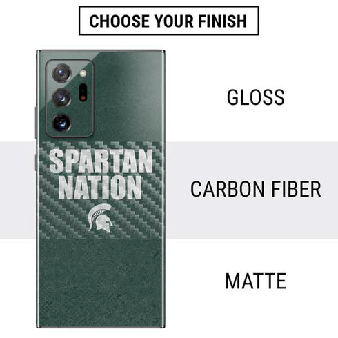 Michigan State University Spartans Nation Galaxy Note20 Ultra 5G Skin