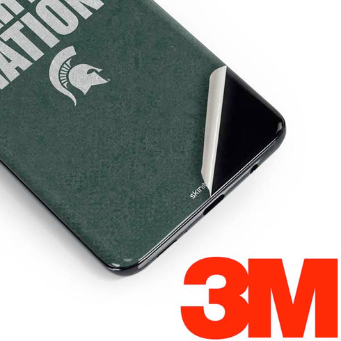 Michigan State University Spartans Nation Galaxy S10 Skin