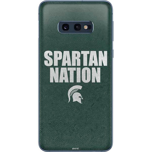 Michigan State University Spartans Nation Galaxy S10e Skin