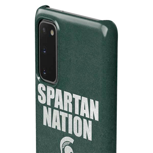 Michigan State University Spartans Nation Galaxy S20 Lite Case