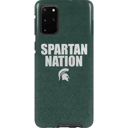 Michigan State University Spartans Nation Galaxy S20 Plus Pro Case
