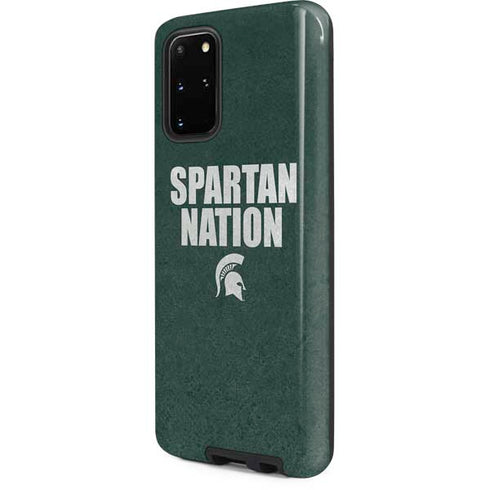 Michigan State University Spartans Nation Galaxy S20 Plus Pro Case