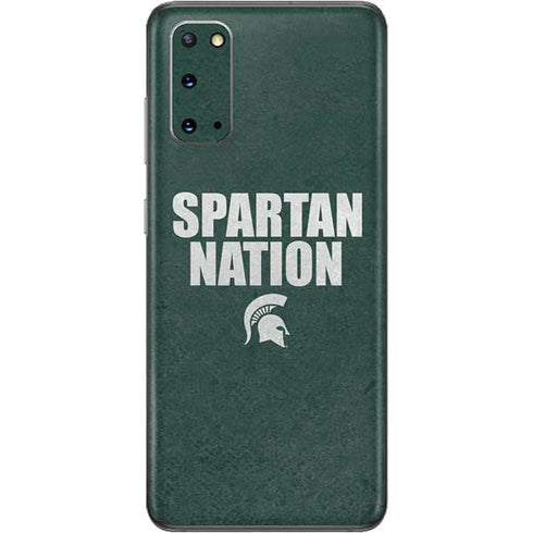 Michigan State University Spartans Nation Galaxy S20 Skin