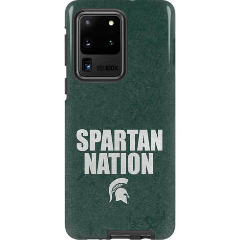 Michigan State University Spartans Nation Galaxy S20 Ultra 5G Pro Case