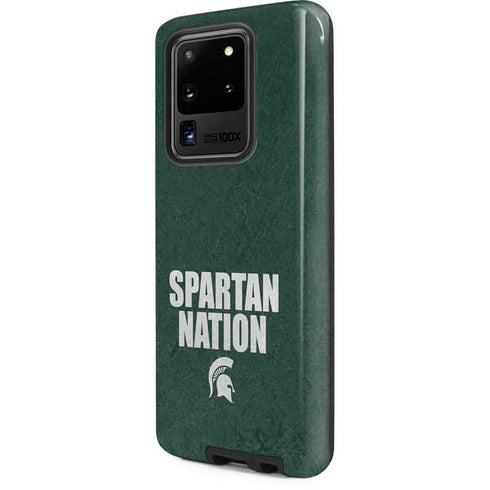Michigan State University Spartans Nation Galaxy S20 Ultra 5G Pro Case