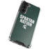 Michigan State University Spartans Nation Galaxy S21 5G Clear Case