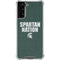 Michigan State University Spartans Nation Galaxy S21 FE Clear Case