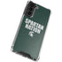 Michigan State University Spartans Nation Galaxy S21 FE Clear Case