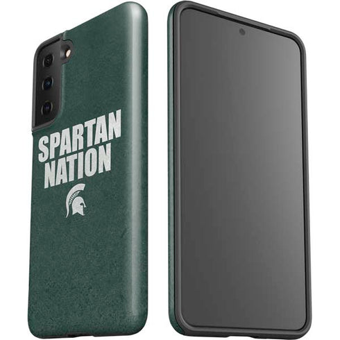 Michigan State University Spartans Nation Galaxy S21 FE Pro Case