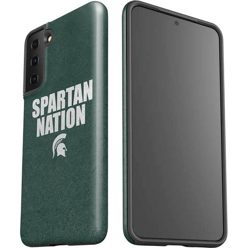 Michigan State University Spartans Nation Galaxy S21 Plus 5G Pro Case