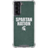 Michigan State University Spartans Nation Galaxy S22 Clear Case