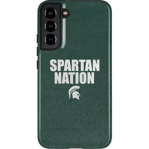 Michigan State University Spartans Nation Galaxy S22 Plus Pro Case