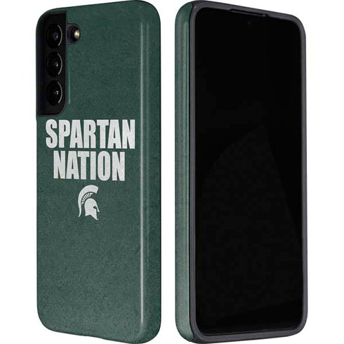 Michigan State University Spartans Nation Galaxy S22 Plus Pro Case