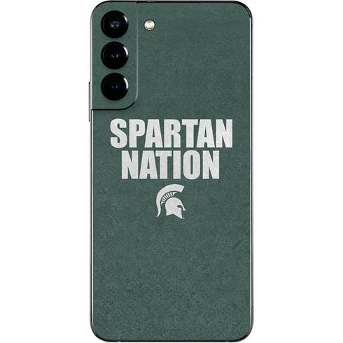 Michigan State University Spartans Nation Galaxy S22 Plus Skin