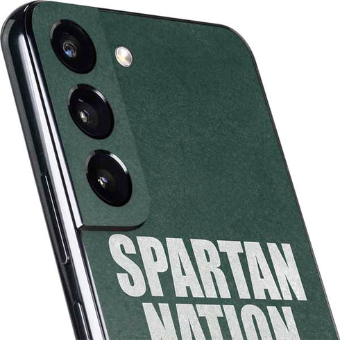 Michigan State University Spartans Nation Galaxy S22 Plus Skin