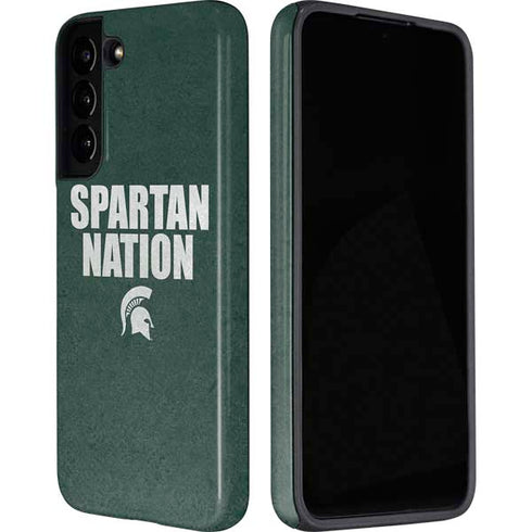 Michigan State University Spartans Nation Galaxy S22 Pro Case