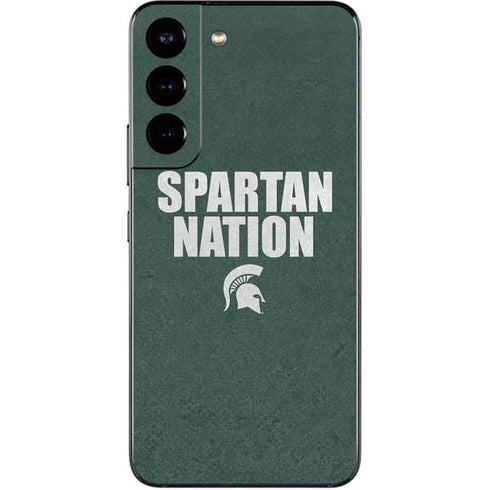 Michigan State University Spartans Nation Galaxy S22 Skin