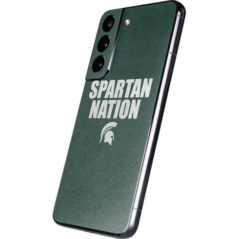 Michigan State University Spartans Nation Galaxy S22 Skin