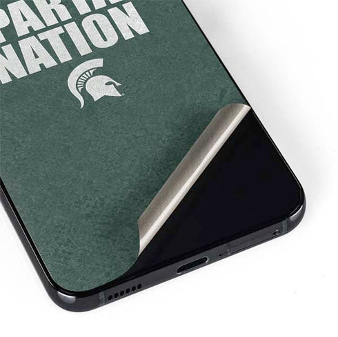 Michigan State University Spartans Nation Galaxy S22 Skin