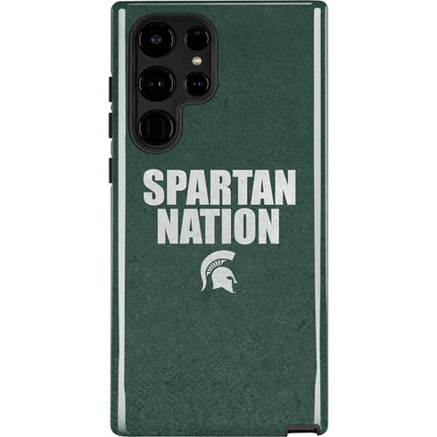 Michigan State University Spartans Nation Galaxy S22 Ultra Pro Case