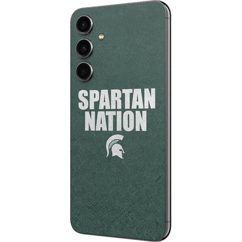 Michigan State University Spartans Nation Galaxy S23 FE Skin