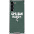 Michigan State University Spartans Nation Galaxy S23 Plus Clear Case
